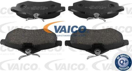 VAICO V22-0084 - Комплект спирачно феродо, дискови спирачки vvparts.bg