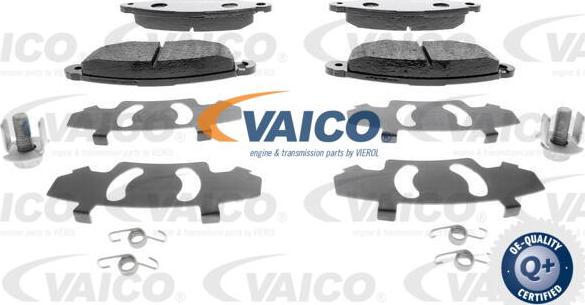 VAICO V22-0080 - Комплект спирачно феродо, дискови спирачки vvparts.bg