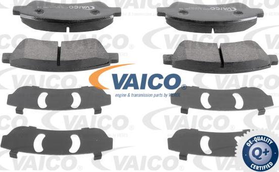 VAICO V22-0083 - Комплект спирачно феродо, дискови спирачки vvparts.bg