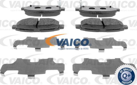 VAICO V70-0086 - Комплект спирачно феродо, дискови спирачки vvparts.bg