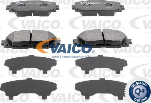 VAICO V70-0036 - Комплект спирачно феродо, дискови спирачки vvparts.bg