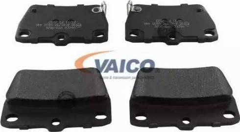 VAICO V70-0026 - Комплект спирачно феродо, дискови спирачки vvparts.bg