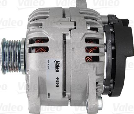 Valeo 443049 - Генератор vvparts.bg