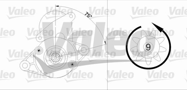 Valeo 455918 - Стартер vvparts.bg