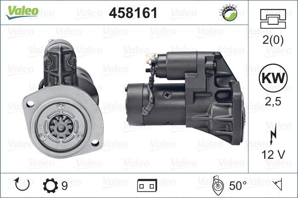 Valeo 458161 - Стартер vvparts.bg