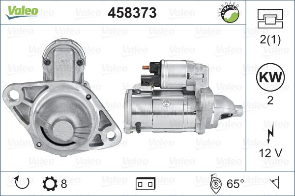 Valeo 458373 - Стартер vvparts.bg