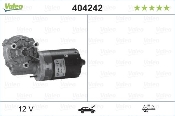 Valeo 404242 - Двигател на чистачките vvparts.bg