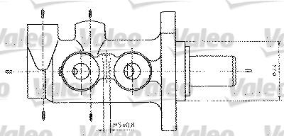 Valeo 402321 - Спирачна помпа vvparts.bg