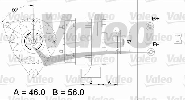 Valeo 436456 - Генератор vvparts.bg