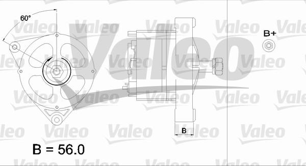 Valeo 436418 - Генератор vvparts.bg