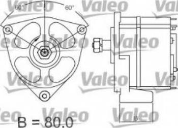 Valeo 436429 - Генератор vvparts.bg