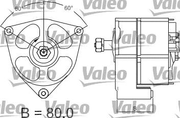 Valeo 436568 - Генератор vvparts.bg