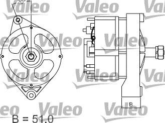 Valeo 436567 - Генератор vvparts.bg