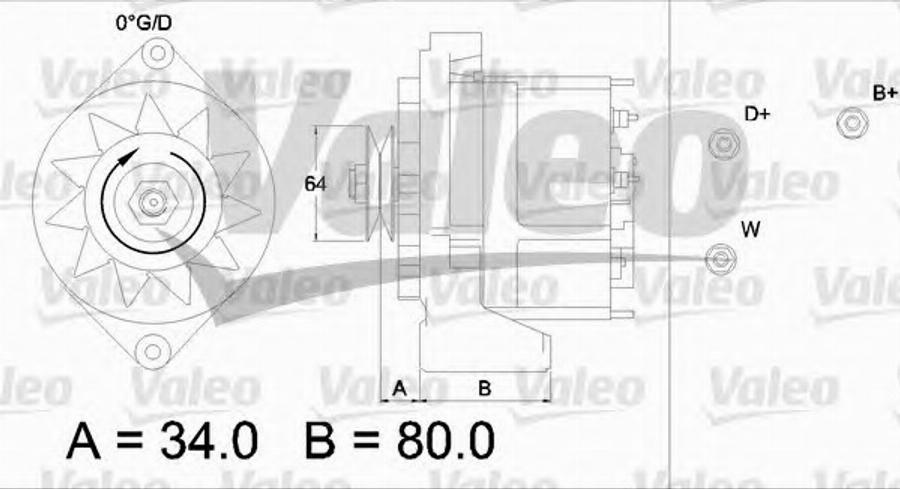 Valeo 436577 - Генератор vvparts.bg