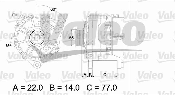 Valeo 436685 - Генератор vvparts.bg