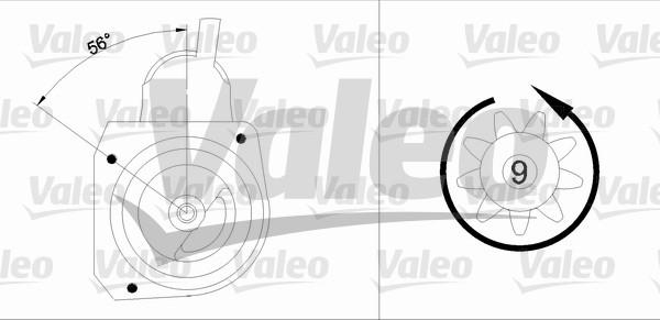 Valeo 436057 - Стартер vvparts.bg