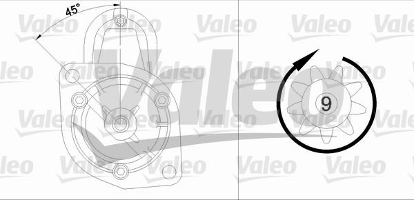 Valeo 436001 - Стартер vvparts.bg