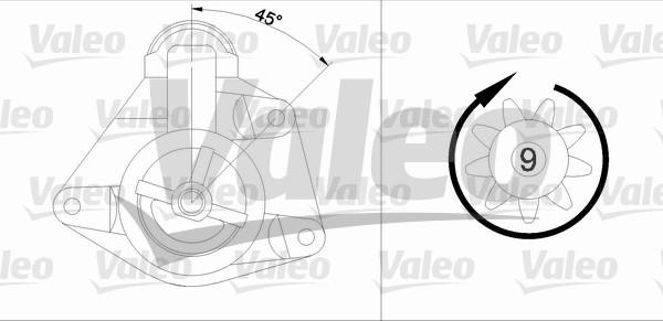 Valeo 436089 - Стартер vvparts.bg