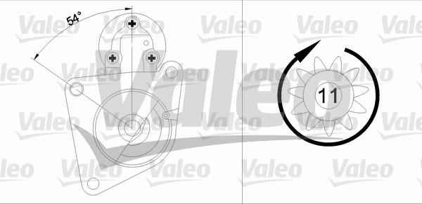 Valeo 436032 - Стартер vvparts.bg