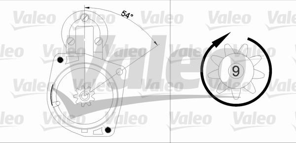 Valeo 436021 - Стартер vvparts.bg