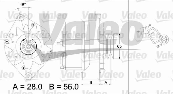 Valeo 436160 - Генератор vvparts.bg