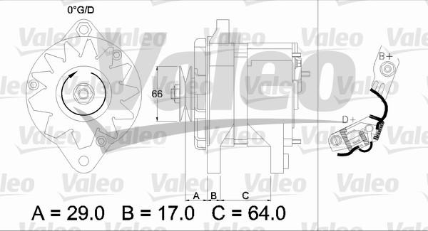 Valeo 436112 - Генератор vvparts.bg