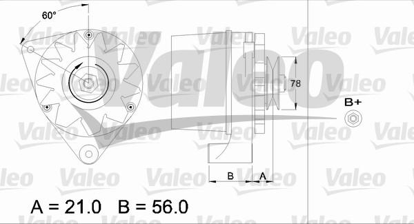 Valeo 436137 - Генератор vvparts.bg