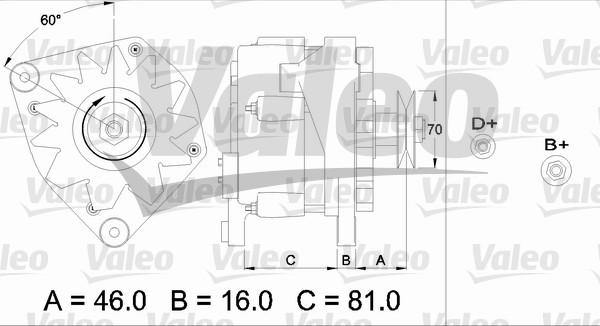 Valeo 436398 - Генератор vvparts.bg