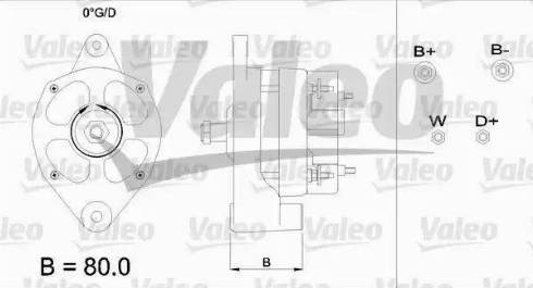 Valeo 436355 - Генератор vvparts.bg