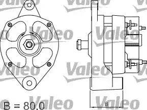 Valeo 436355 - Генератор vvparts.bg