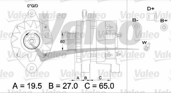 Valeo 436372 - Генератор vvparts.bg