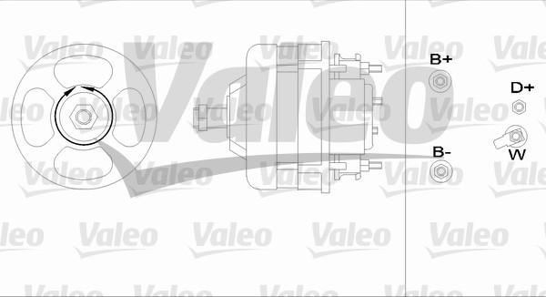 Valeo 436377 - Генератор vvparts.bg