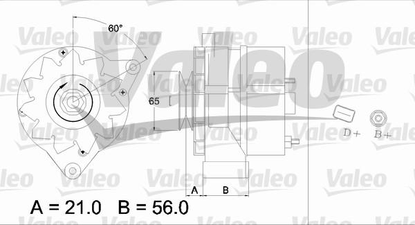 Valeo 436298 - Генератор vvparts.bg