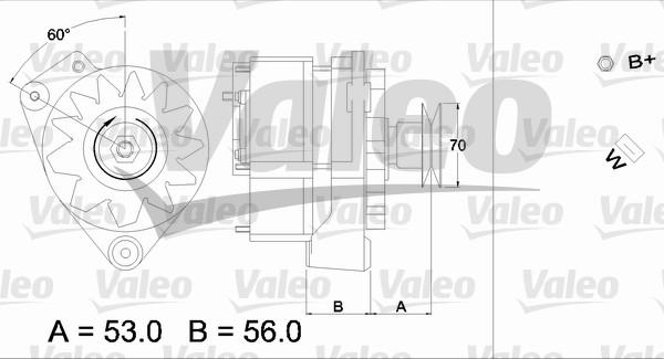 Valeo 436240 - Генератор vvparts.bg