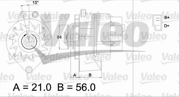 Valeo 436219 - Генератор vvparts.bg