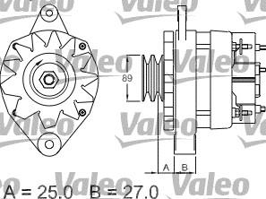 Valeo 436716 - Генератор vvparts.bg