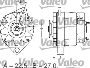 Valeo 436711 - Генератор vvparts.bg