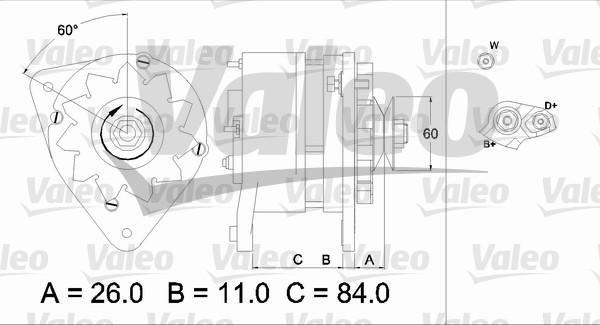 Valeo 436774 - Генератор vvparts.bg