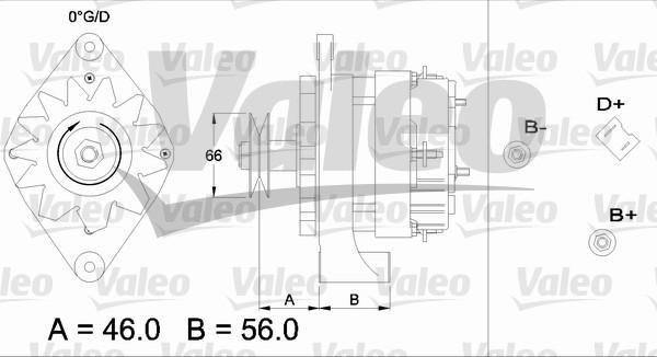 Valeo 433417 - Генератор vvparts.bg