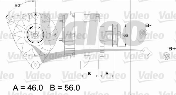 Valeo 433429 - Генератор vvparts.bg