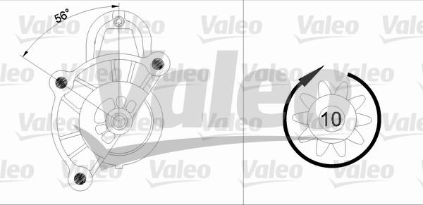 Valeo 433324 - Стартер vvparts.bg