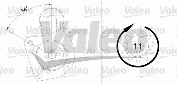 Valeo 433328 - Стартер vvparts.bg