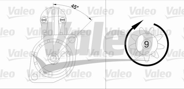 Valeo 433298 - Стартер vvparts.bg