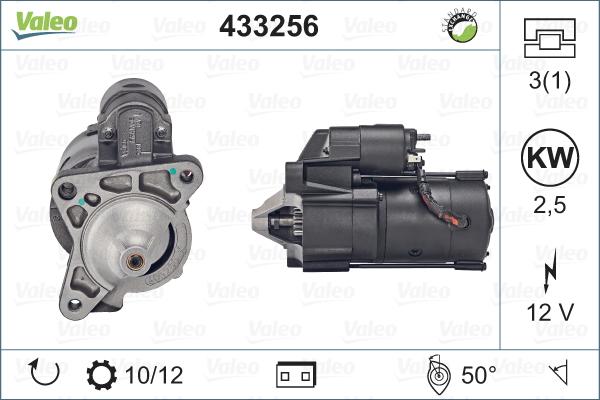 Valeo 433256 - Стартер vvparts.bg