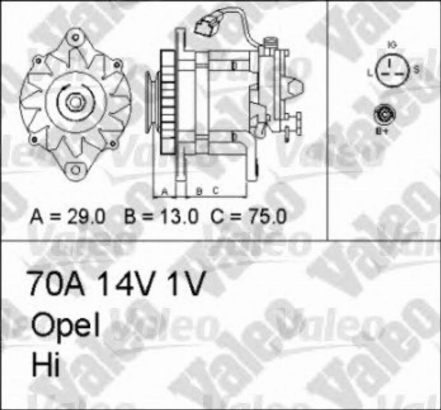 Valeo 437179 - Генератор vvparts.bg