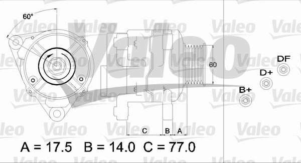 Valeo 437388 - Генератор vvparts.bg