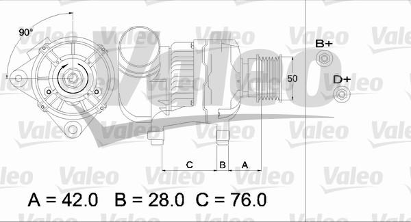 Valeo 437330 - Генератор vvparts.bg