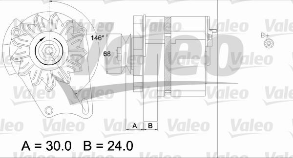 Valeo 437370 - Генератор vvparts.bg