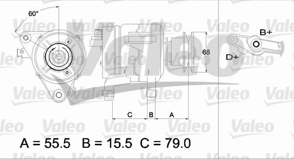 Valeo 437218 - Генератор vvparts.bg