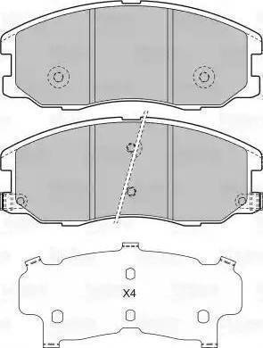 Magneti Marelli 363700201676 - Комплект спирачно феродо, дискови спирачки vvparts.bg